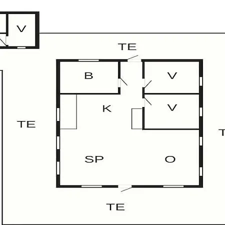 Dom wakacyjny 4 Star In Vaeggerlose Bøtø By